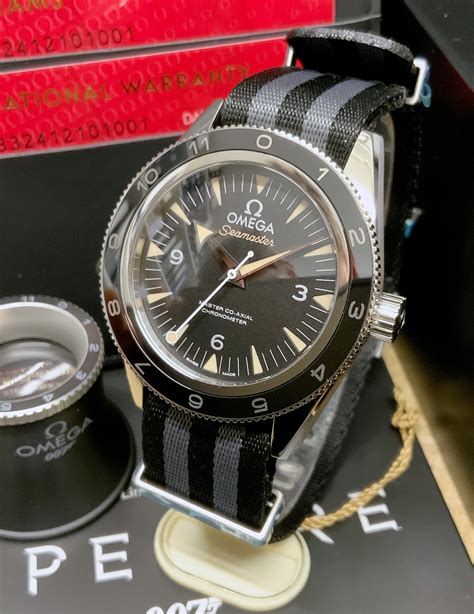 omega seamaster 300m 233.32.41.21.01.001|Omega Seamaster 300m 007 edition.